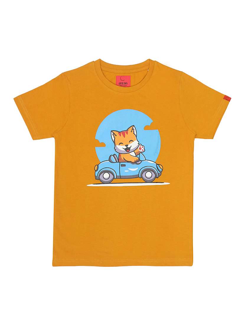 boys printed short sleeve t-shirt