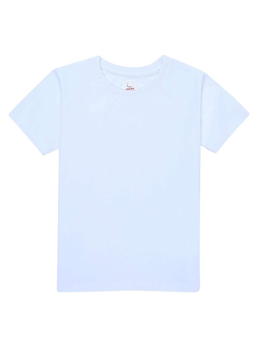 boys solid short sleeve t-shirt