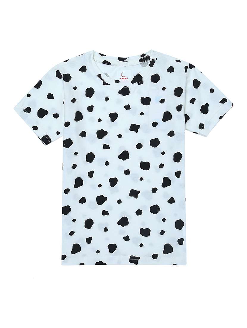 boys printed short sleeve t-shirt