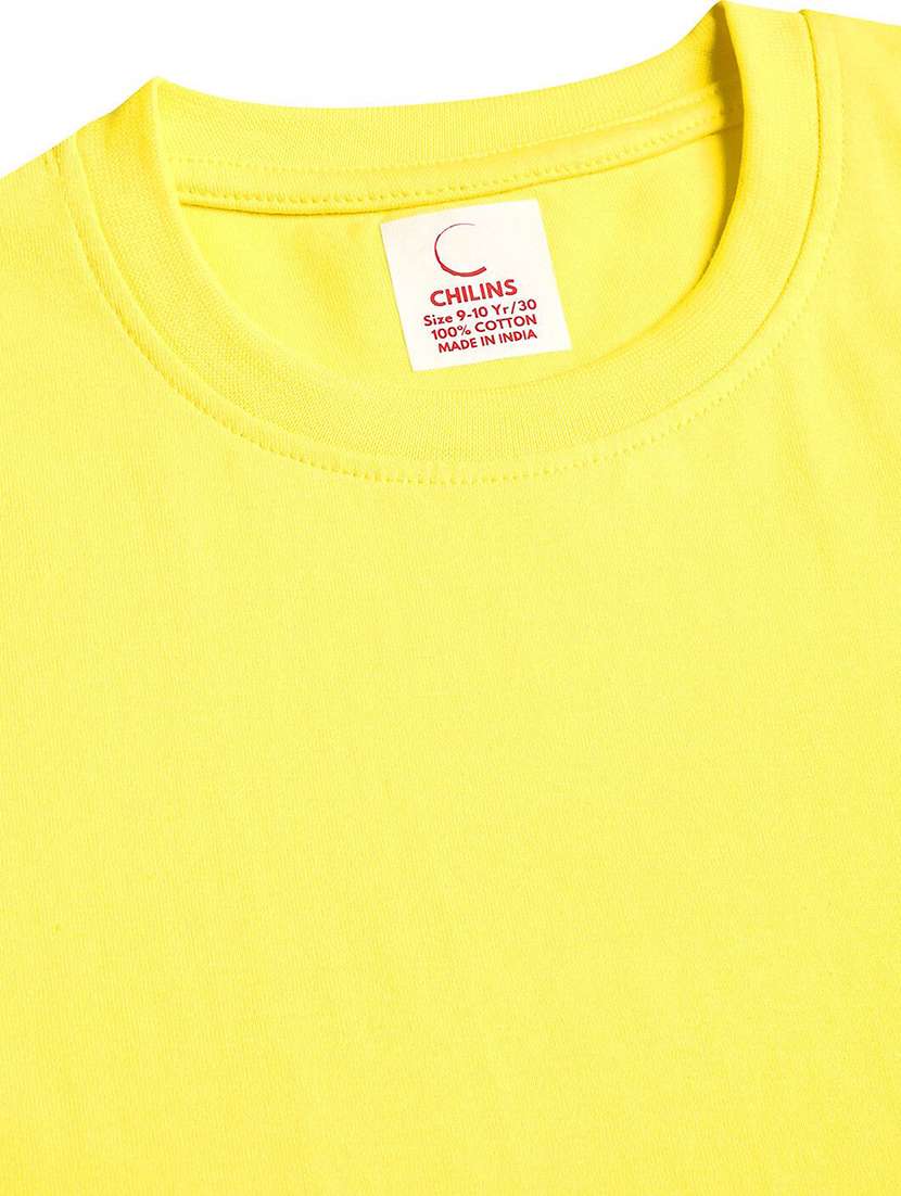 boys solid short sleeve t-shirt - 22272357 -  Standard Image - 3