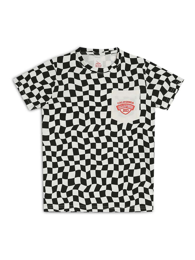 boys printed short sleeve t-shirt