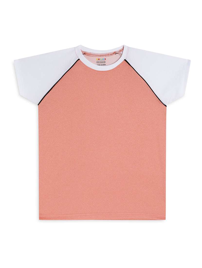 boys solid short sleeve t-shirt