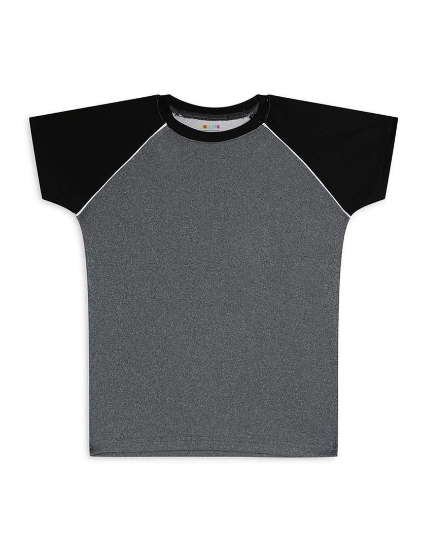 boys solid short sleeve t-shirt