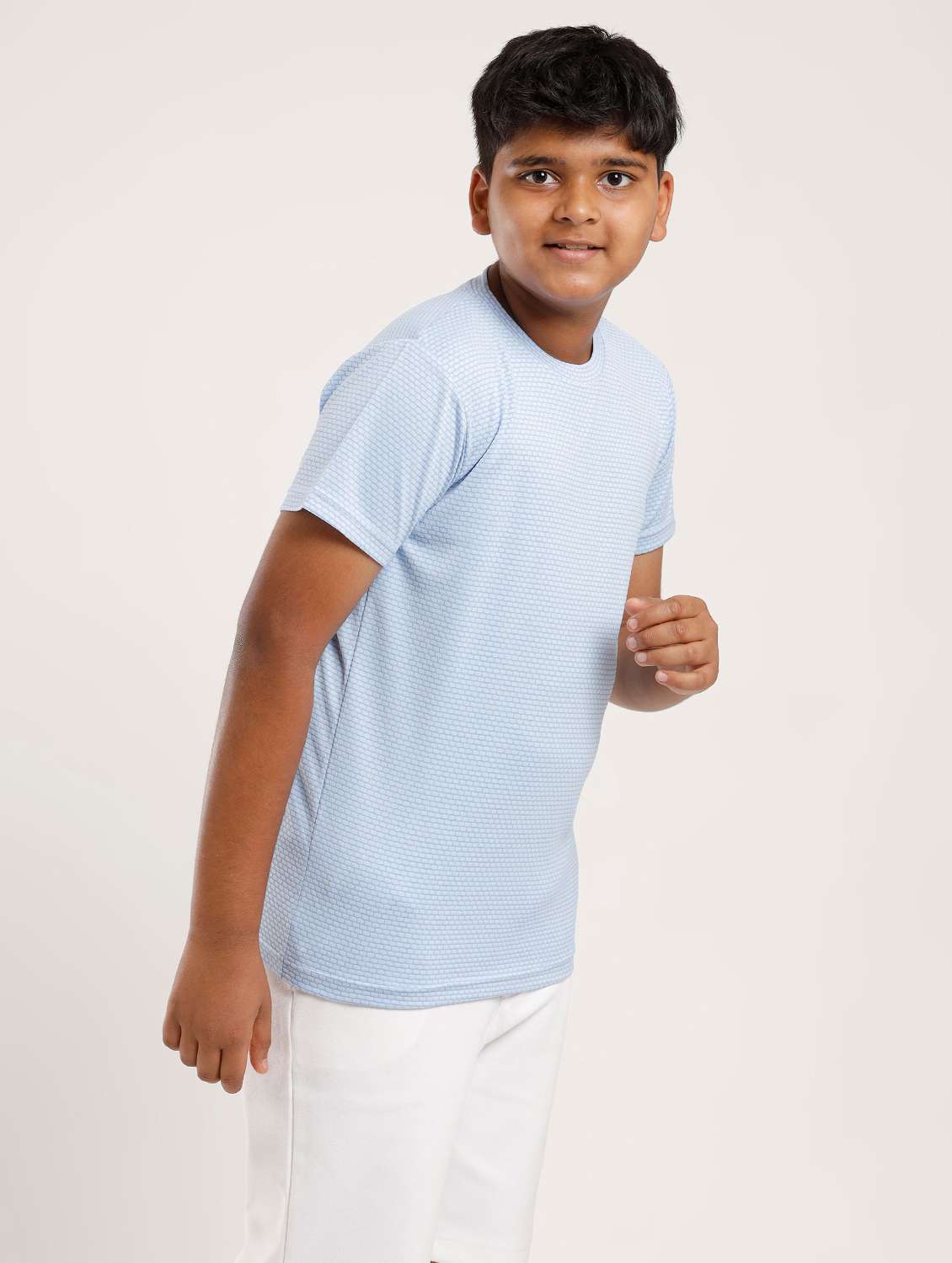 boys solid short sleeve tee