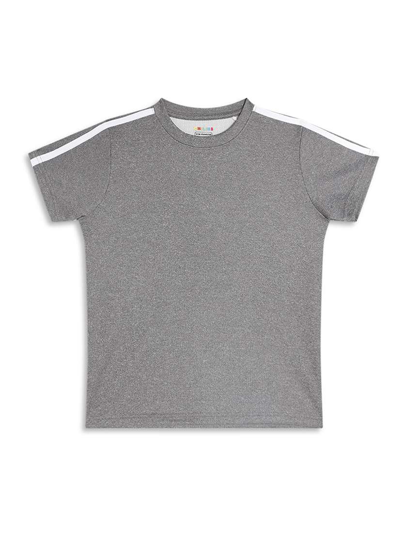 boys solid short sleeve t-shirt
