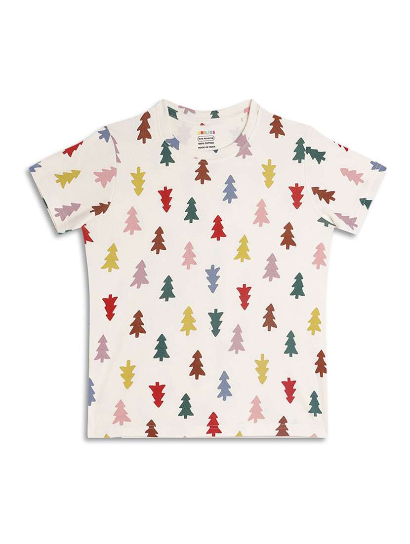 boys printed short sleeve t-shirt