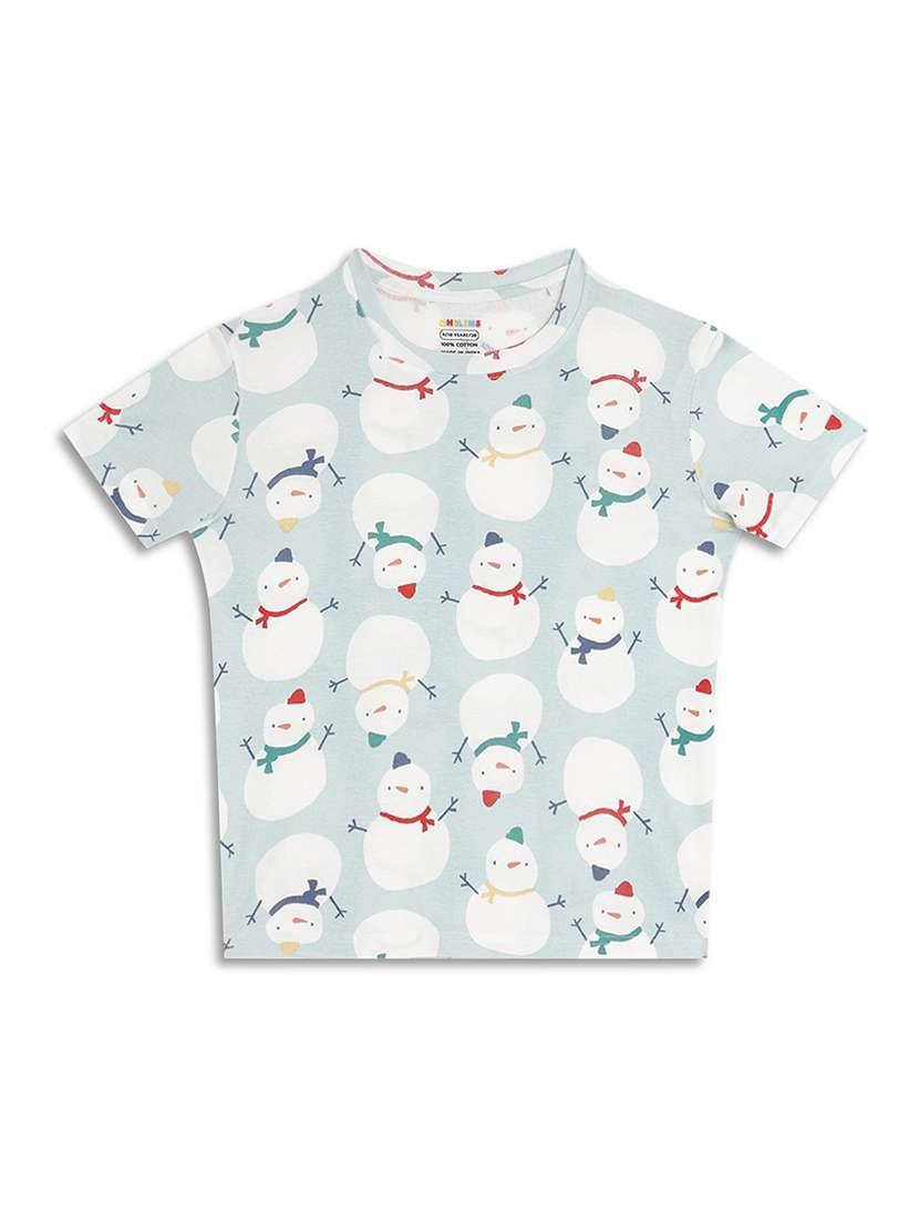 boys printed short sleeve t-shirt