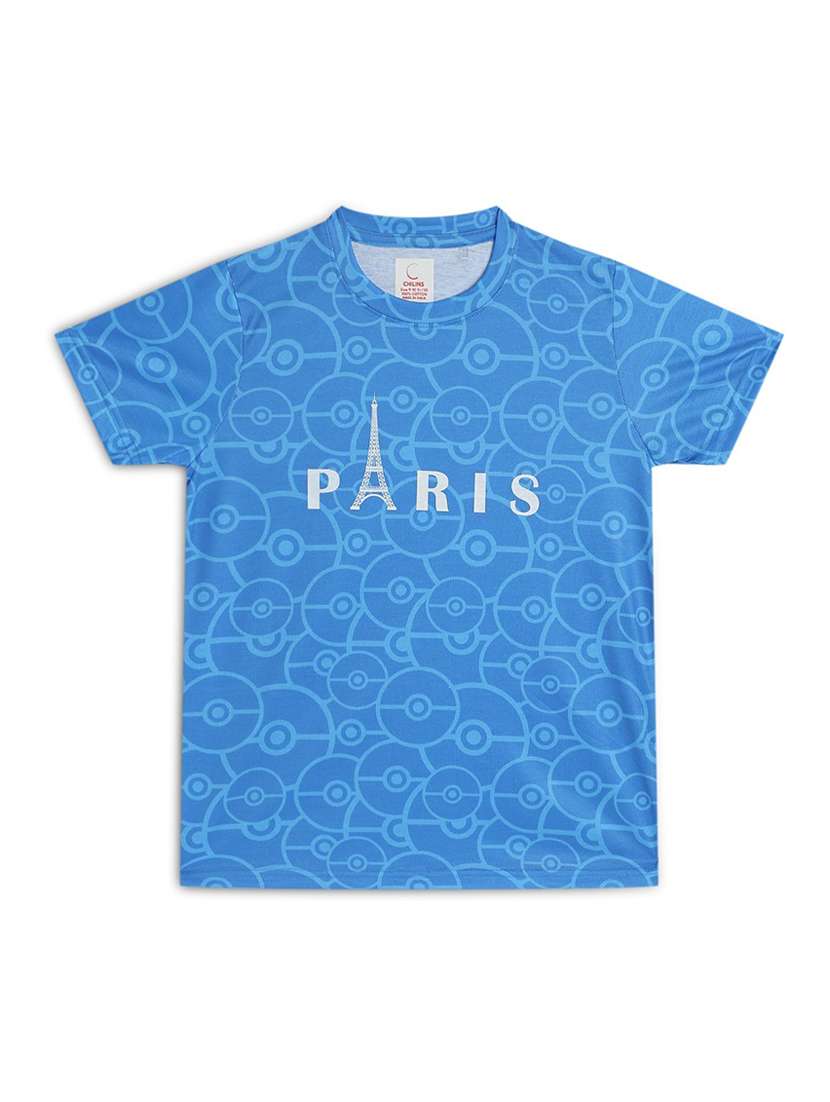girls printed short sleeve tee