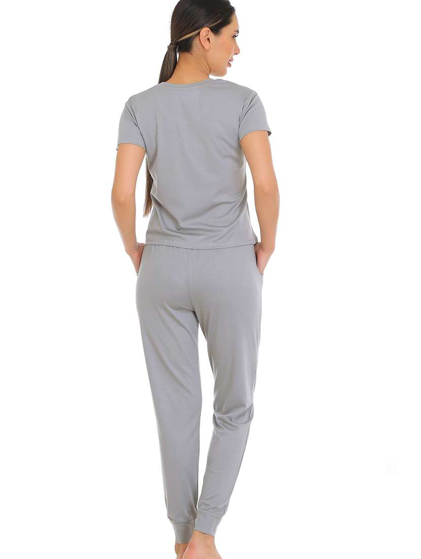 women printed nightwear pyjama set - 22272488 -  Standard Image - 3