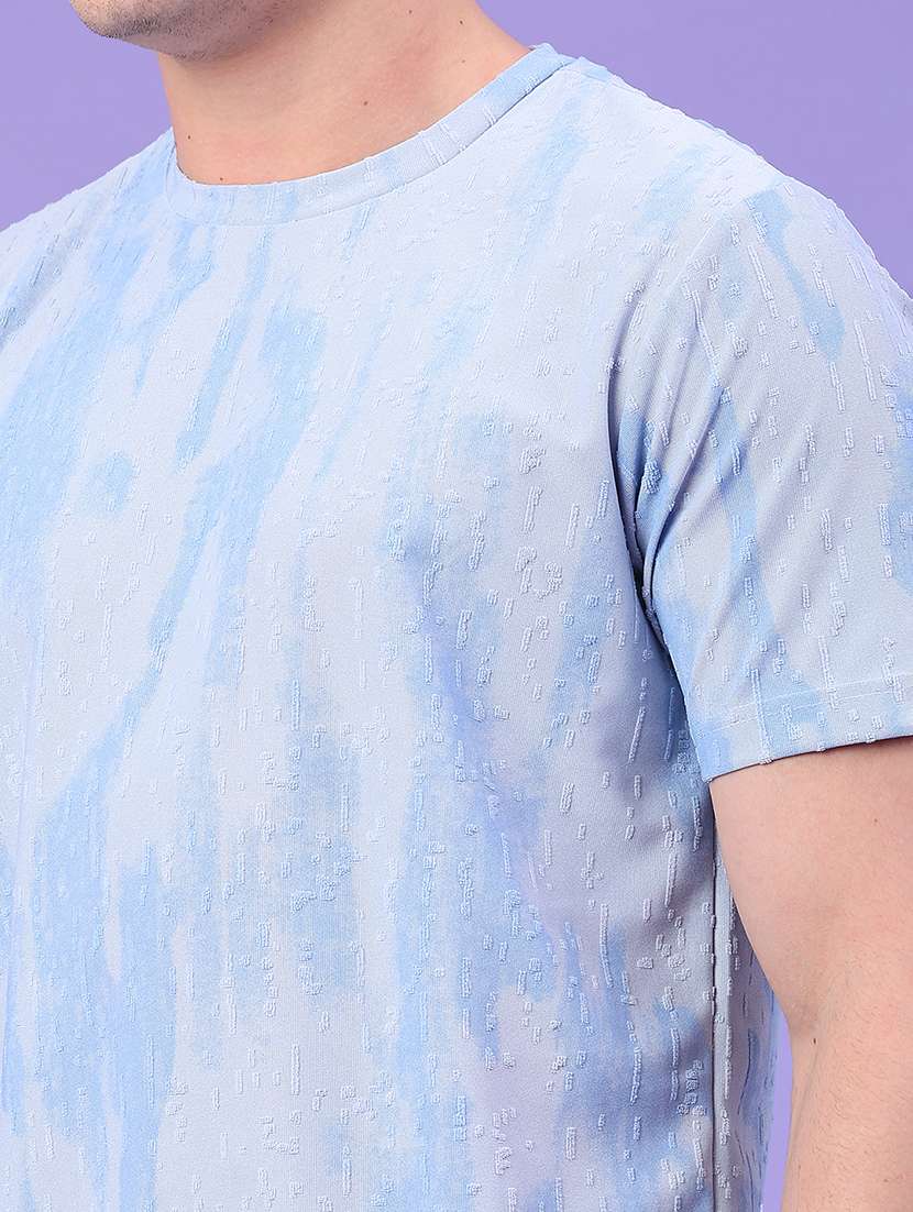 men self design short sleeve regular fit t-shirt - 22272593 -  Standard Image - 3