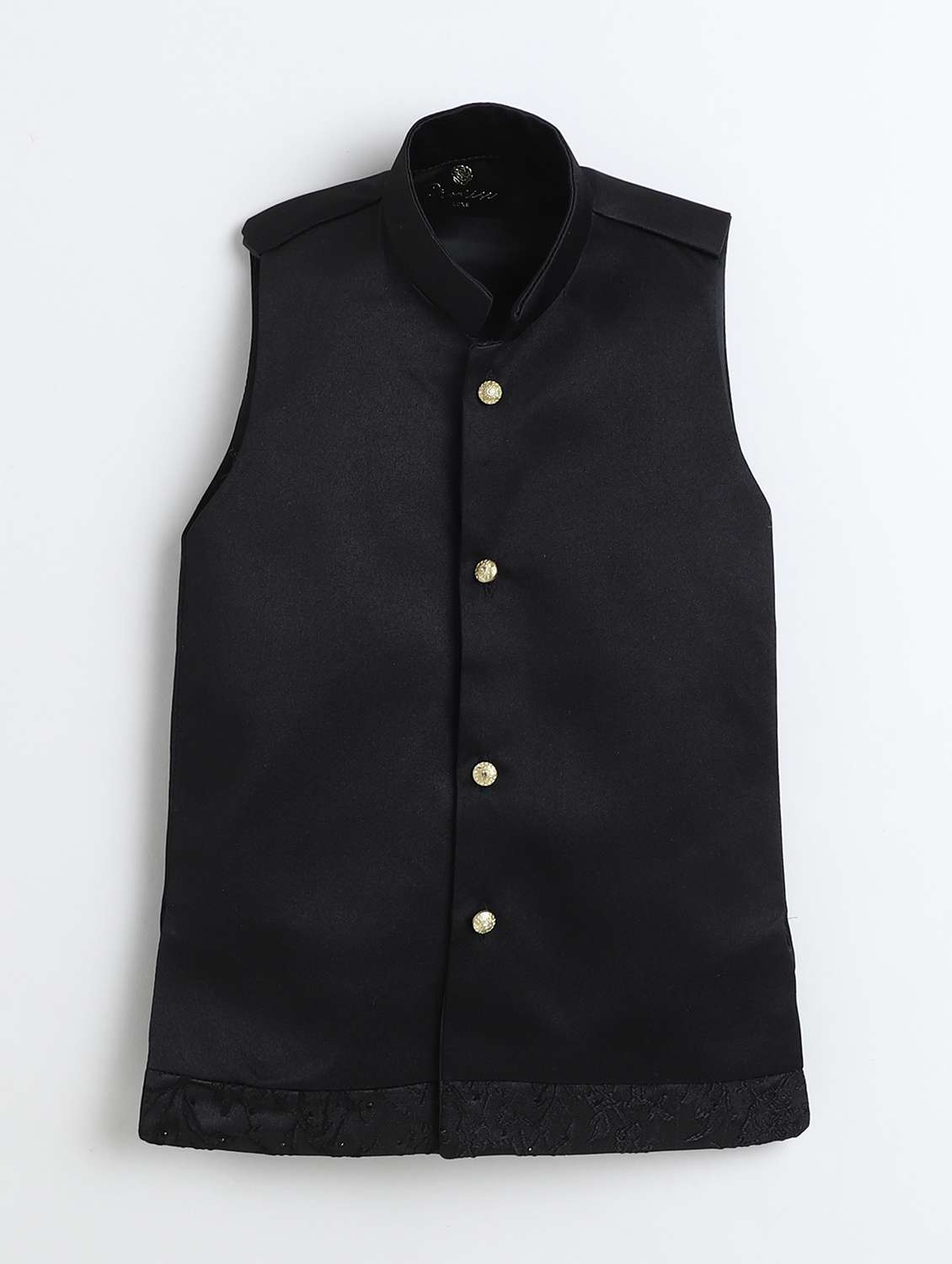 boys embroidered long sleeve sherwani set - 22272685 -  Standard Image - 3