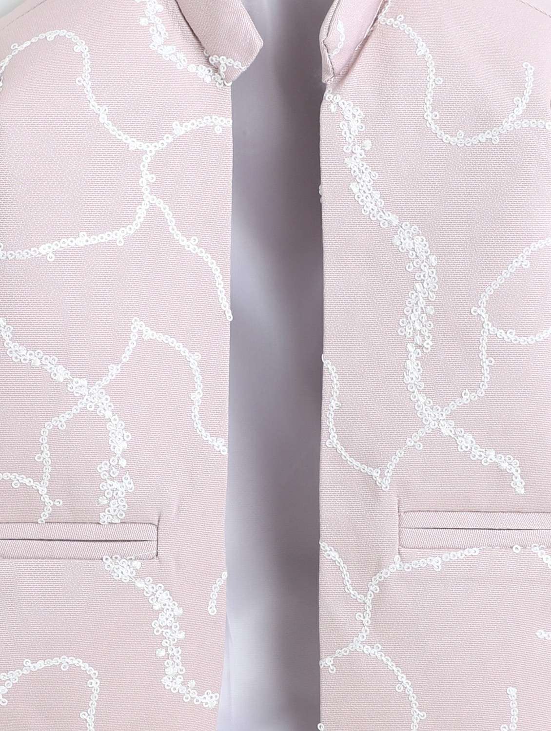 boys embroidered long sleeve sherwani set - 22272692 -  Standard Image - 5