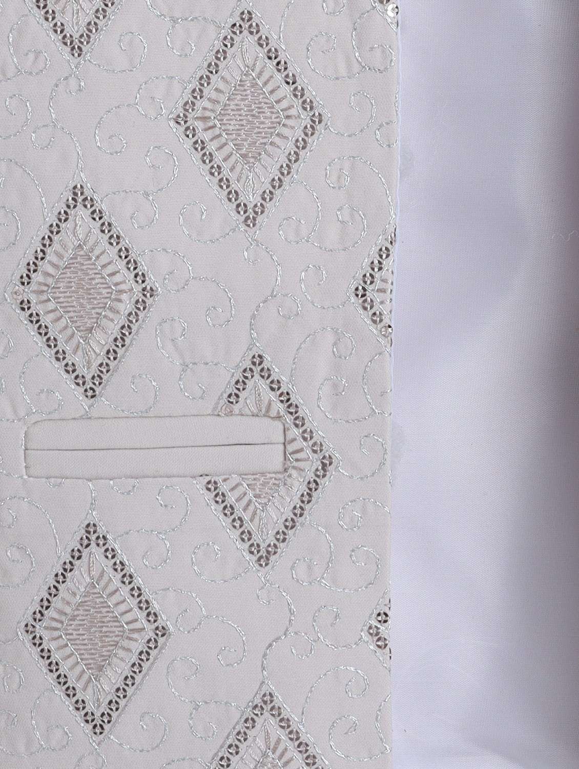 boys embroidered long sleeve sherwani set - 22272695 -  Standard Image - 5