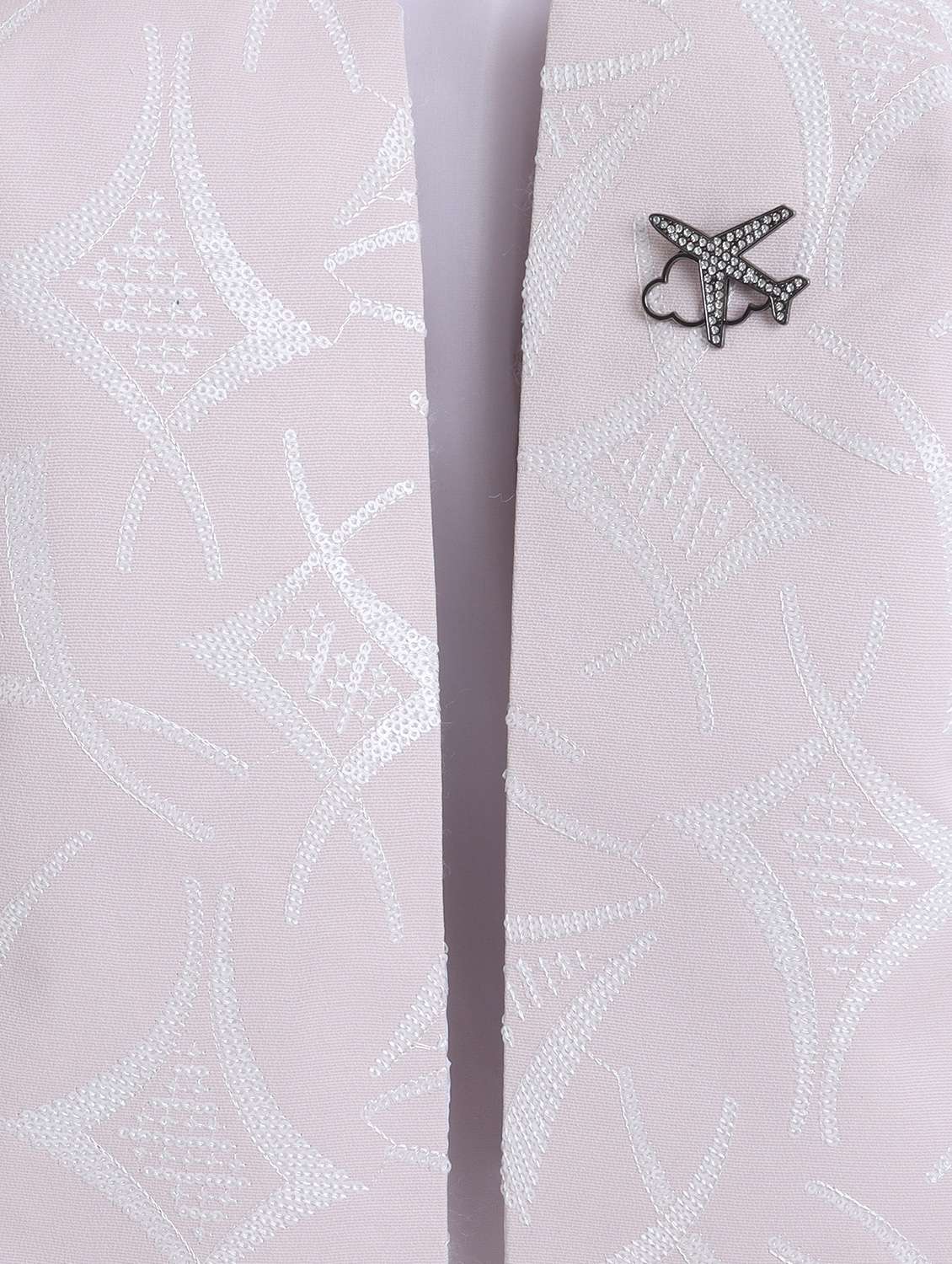 boys embroidered long sleeve sherwani set - 22272697 -  Standard Image - 5