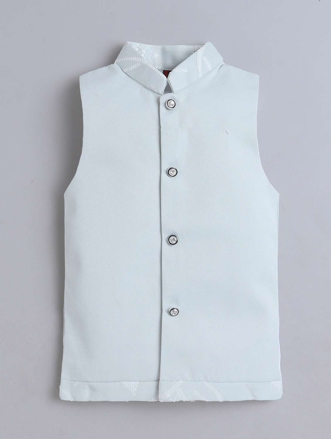 boys embroidered long sleeve sherwani set - 22272698 -  Standard Image - 3