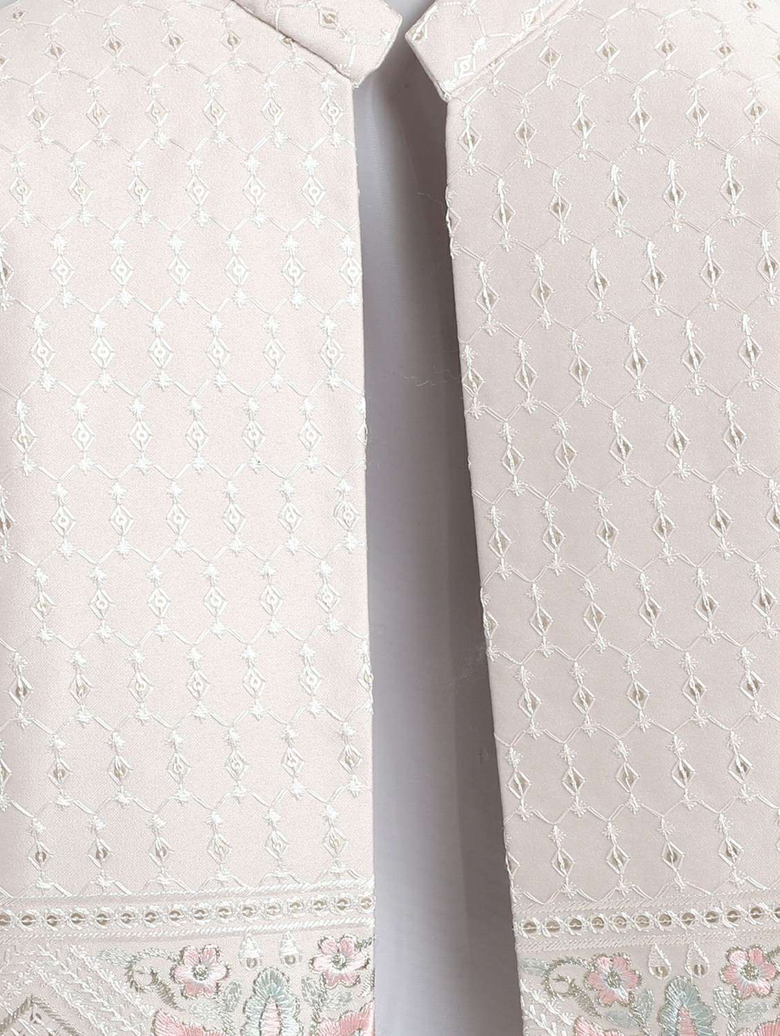 boys embroidered long sleeve sherwani set - 22272707 -  Standard Image - 5