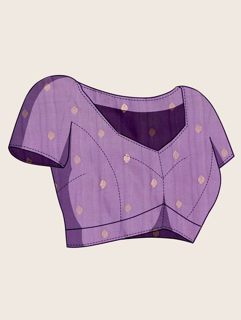 women self design banarasi saree with blouse - 22272761 -  Standard Image - 5