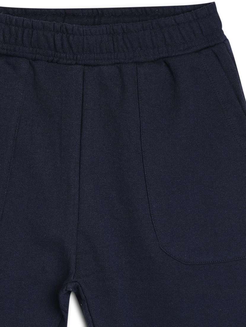 boys solid mid rise shorts - 22272850 -  Standard Image - 3