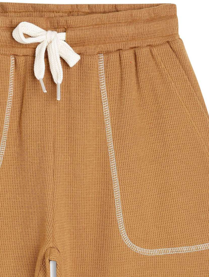 boys solid mid rise shorts - 22272852 -  Standard Image - 3