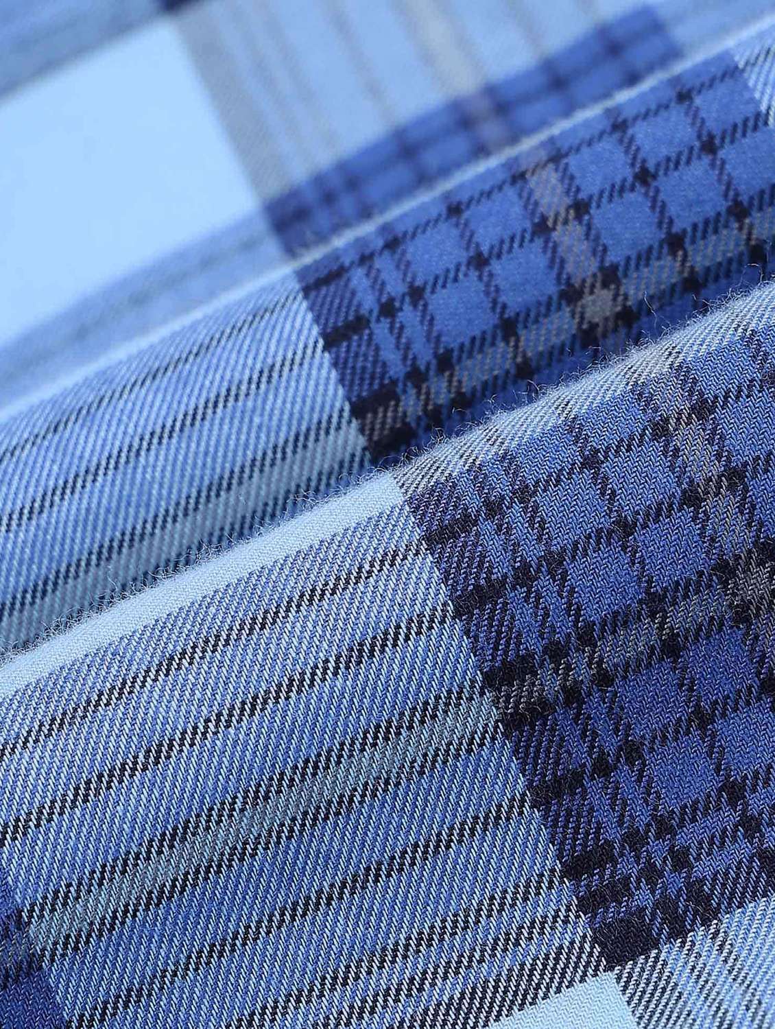 men checkered long sleeve regualr fit casual shirt - 22272865 -  Standard Image - 5