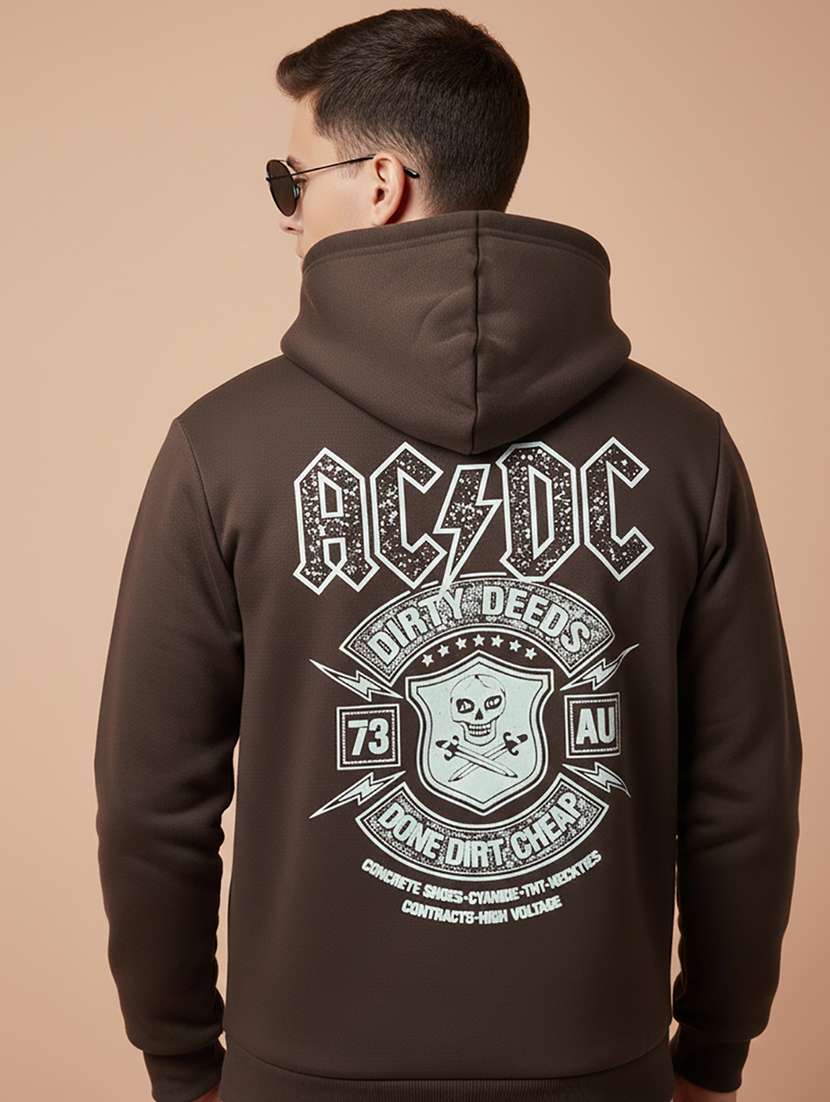 men typographic long sleeve regular fit sweatshirt