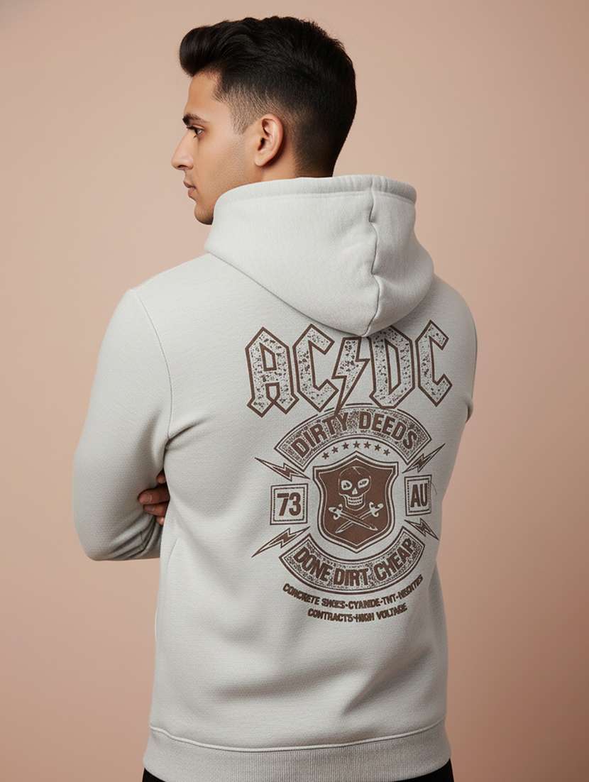 men typographic long sleeve regular fit sweatshirt