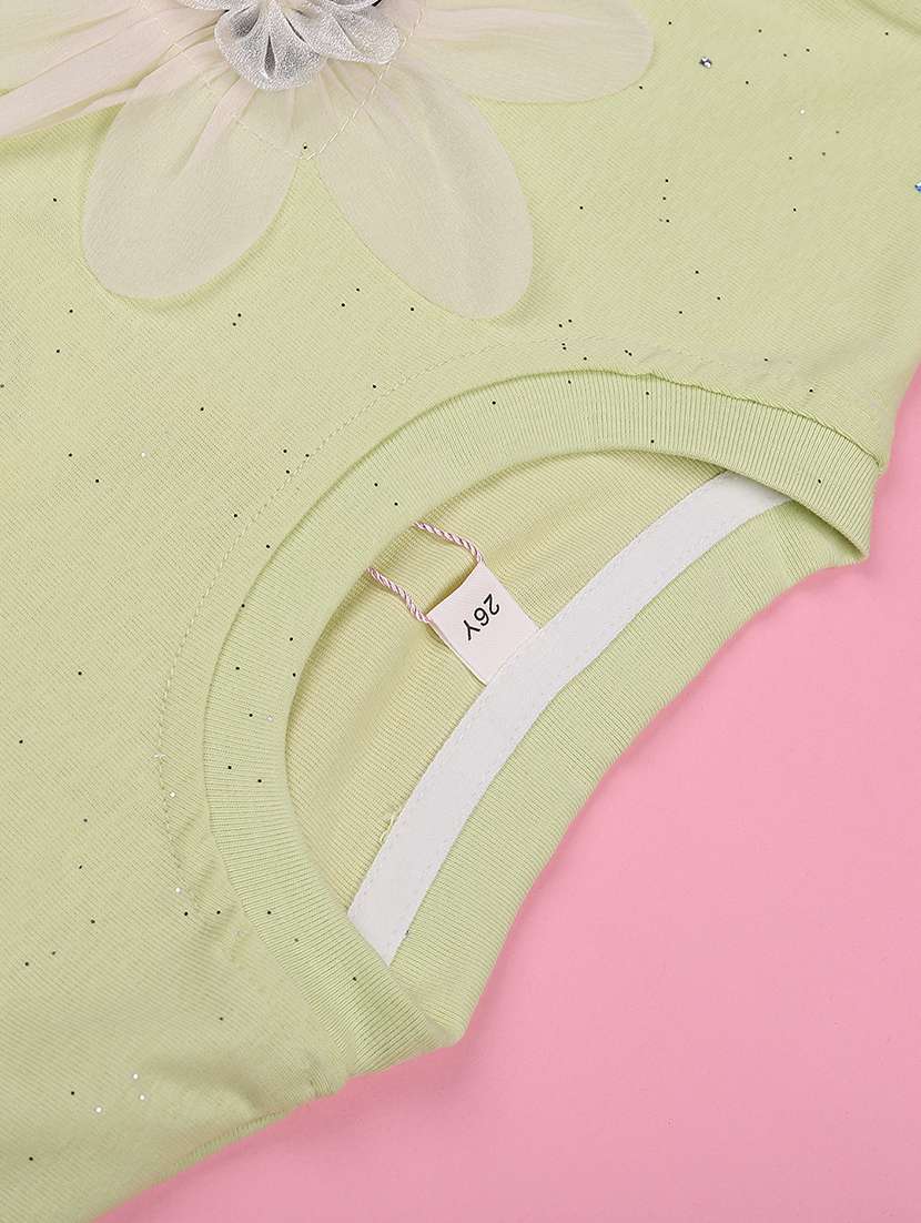 girls self designed short sleeve tee - 22273115 -  Standard Image - 3