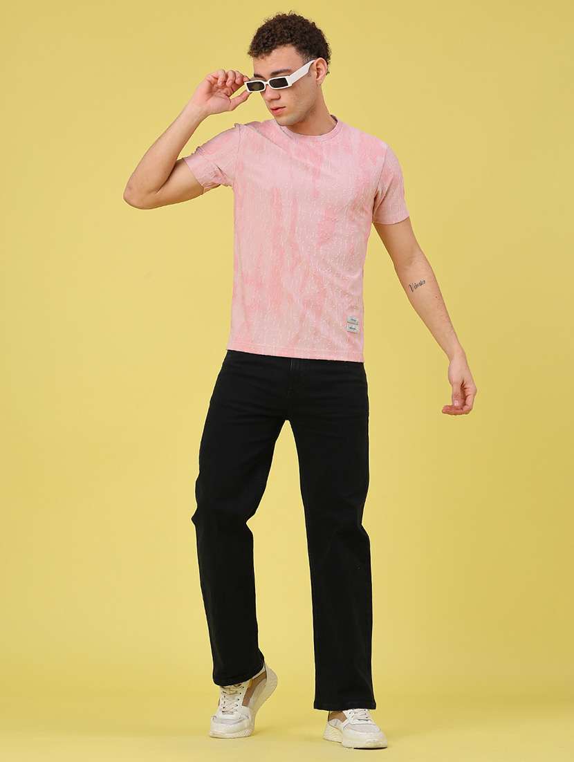 men plain mid rise full length straight fit jeans - 22273195 -  Standard Image - 5