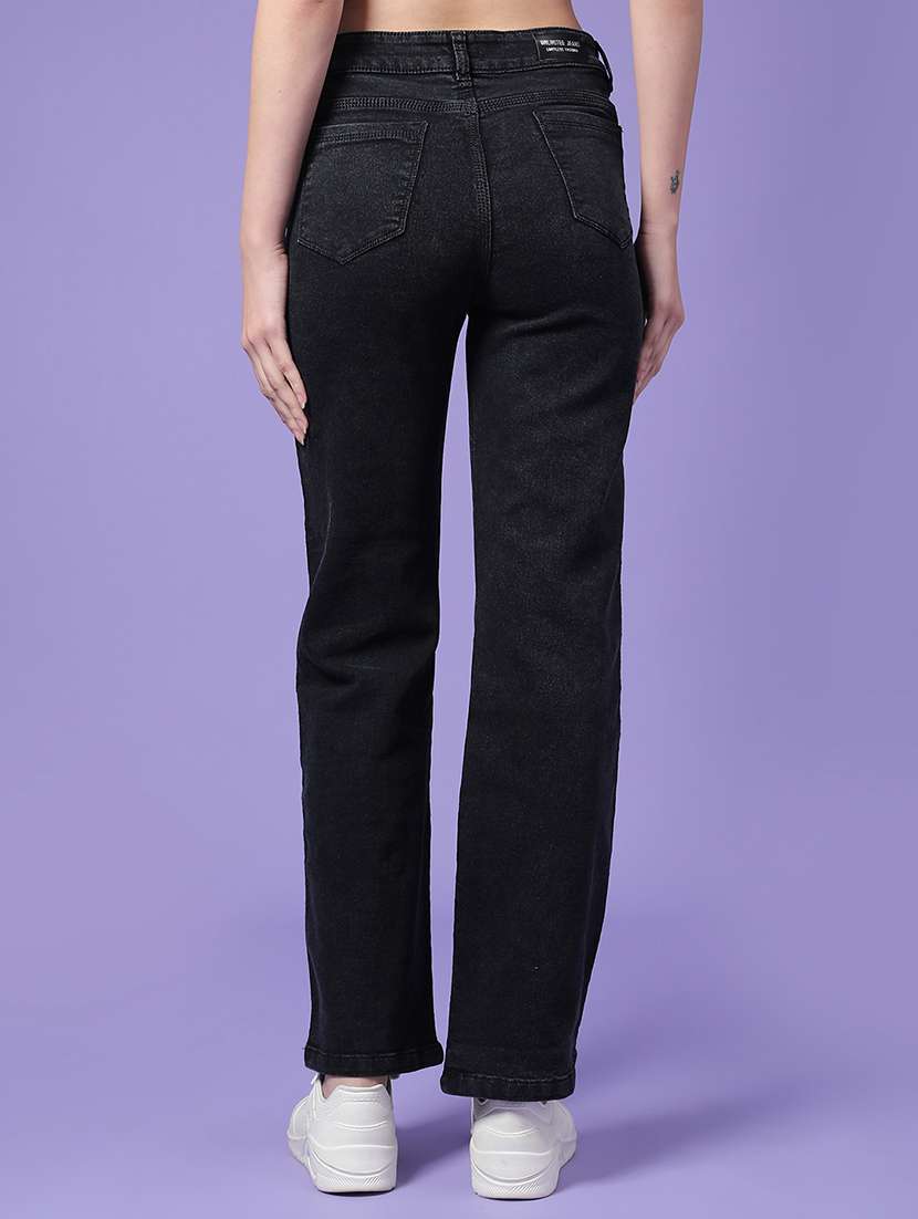 grey cotton blend jeans - 22273244 -  Standard Image - 3