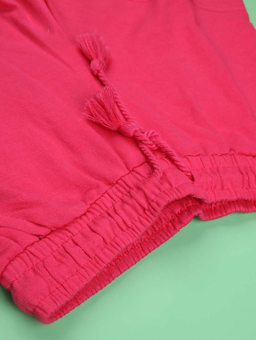 pink cotton shorts & three fourth - 22273288 -  Standard Image - 3