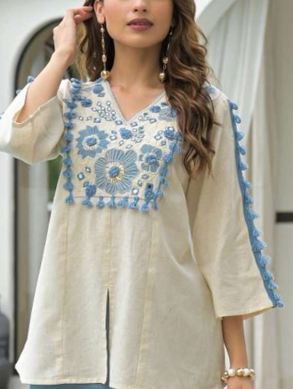 women three quarter sleeve co-ord set