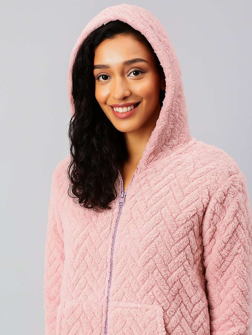 women solid nightwear pajama set - 22274229 -  Standard Image - 5