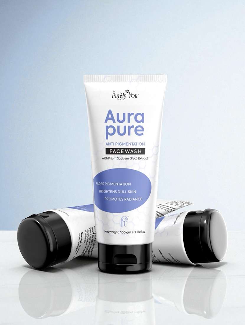 aura pure - anti pigpentation face wash
