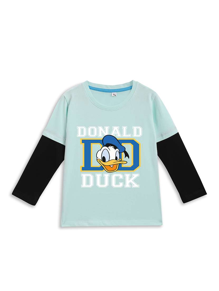 boys printed long sleeve t-shirt