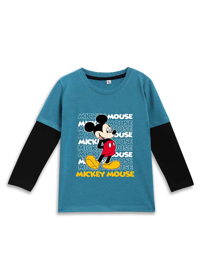 girls printed long sleeve tee