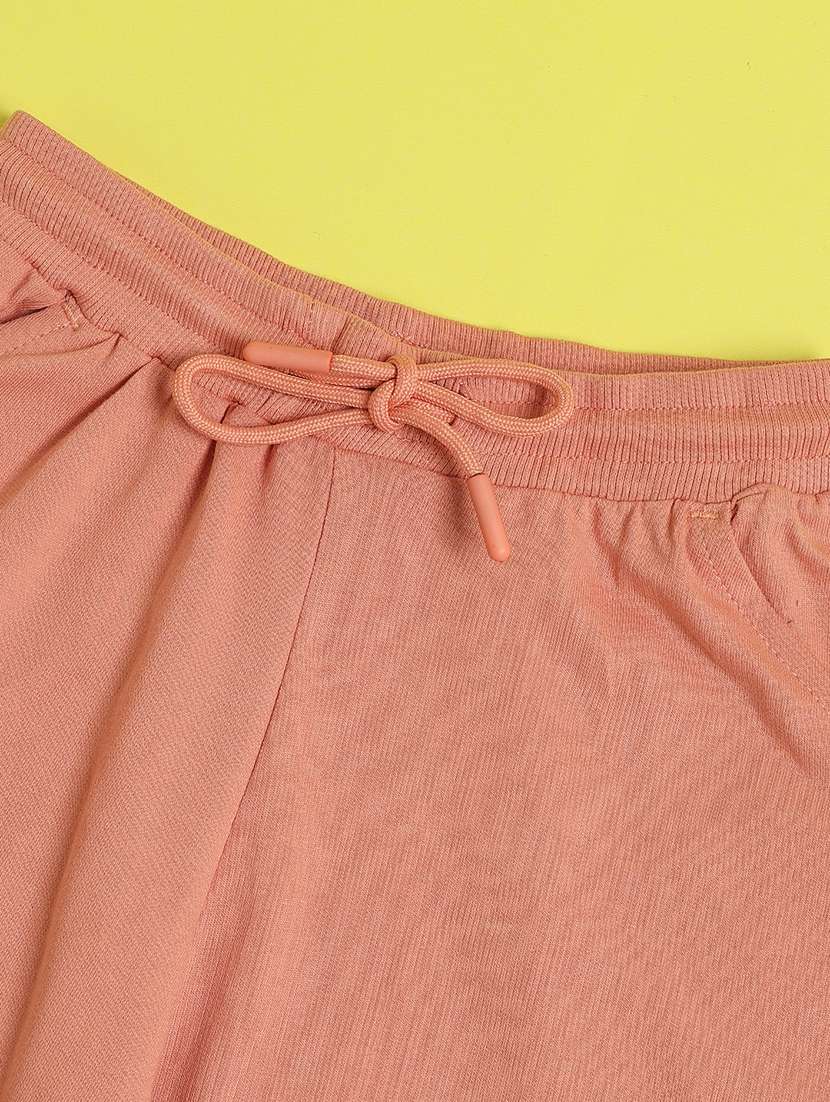 boys solid mid rise cargo shorts - 22275140 -  Standard Image - 3
