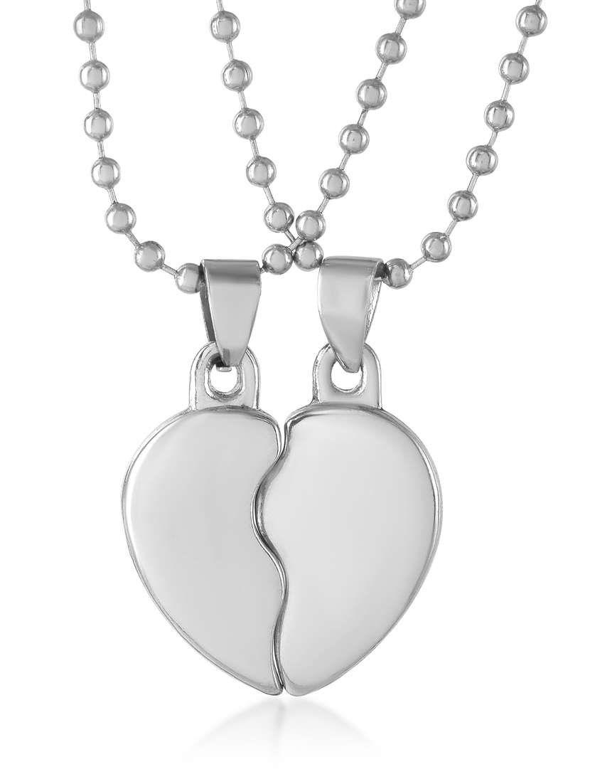 women brass micron silver pack of 3 pendants - 22275219 -  Standard Image - 3