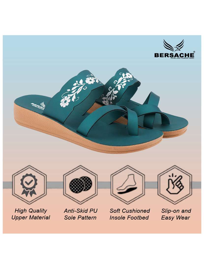 women printed open toe sandal - 22275485 -  Standard Image - 3