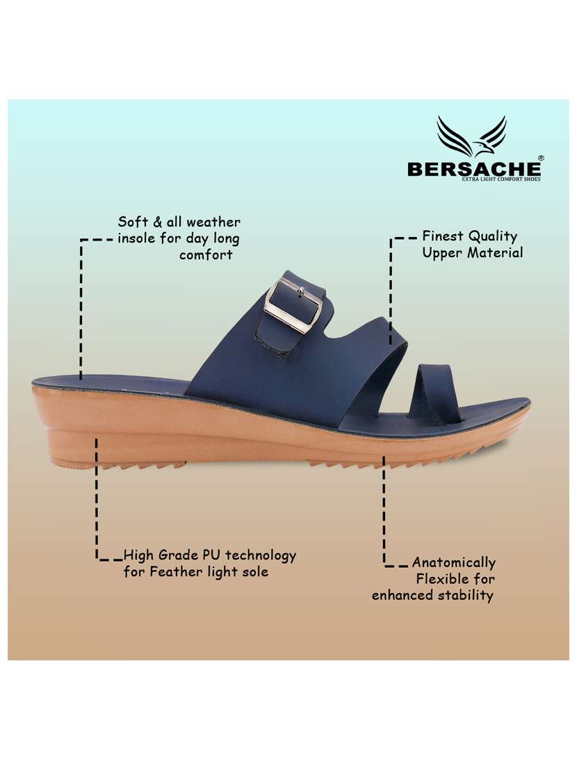 women solid open toe sandal - 22275486 -  Standard Image - 3