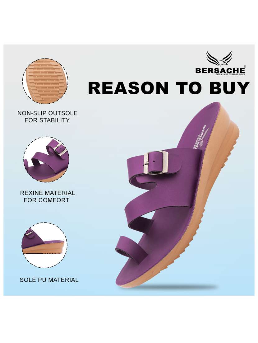 women solid open toe sandal - 22275487 -  Standard Image - 3