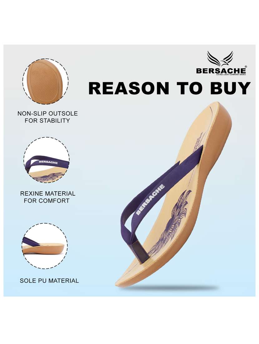 women solid open toe flip flop - 22275489 -  Standard Image - 3