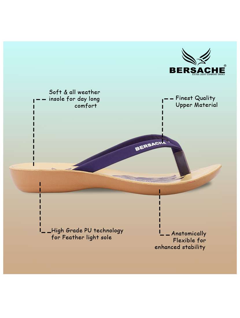 women solid open toe flip flop - 22275489 -  Standard Image - 5