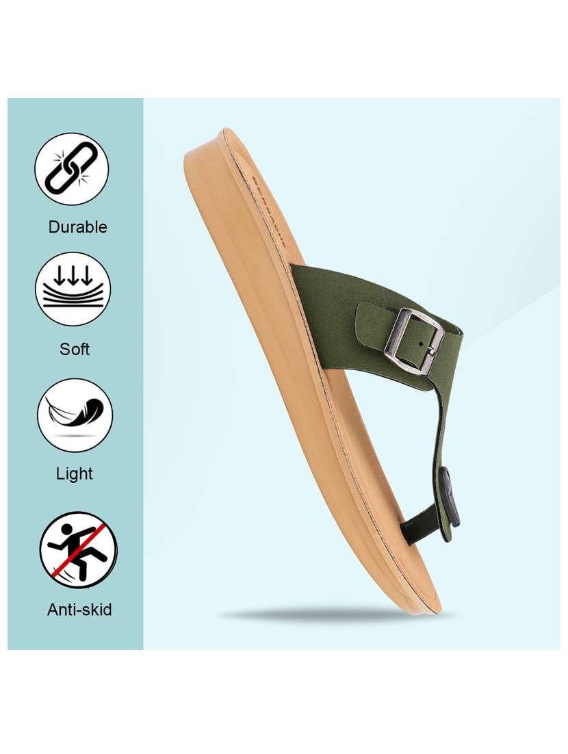 women solid open toe sandal - 22275496 -  Standard Image - 3