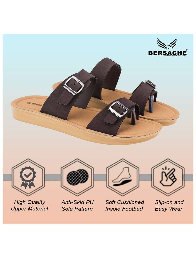 women solid open toe sandal - 22275498 -  Standard Image - 3