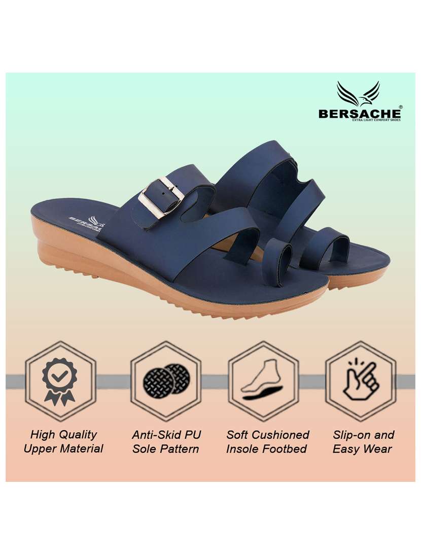 Women Solid Slip On Flip Flop - 22275502 -  Standard Image - 3
