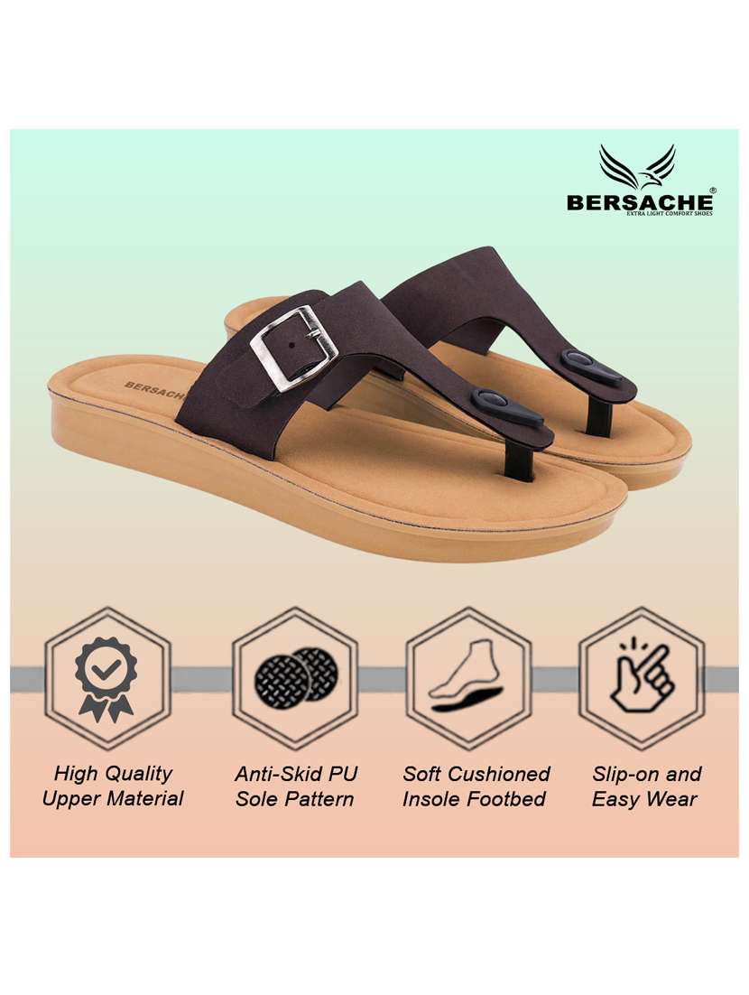 women solid slip on flip flop - 22275513 -  Standard Image - 3