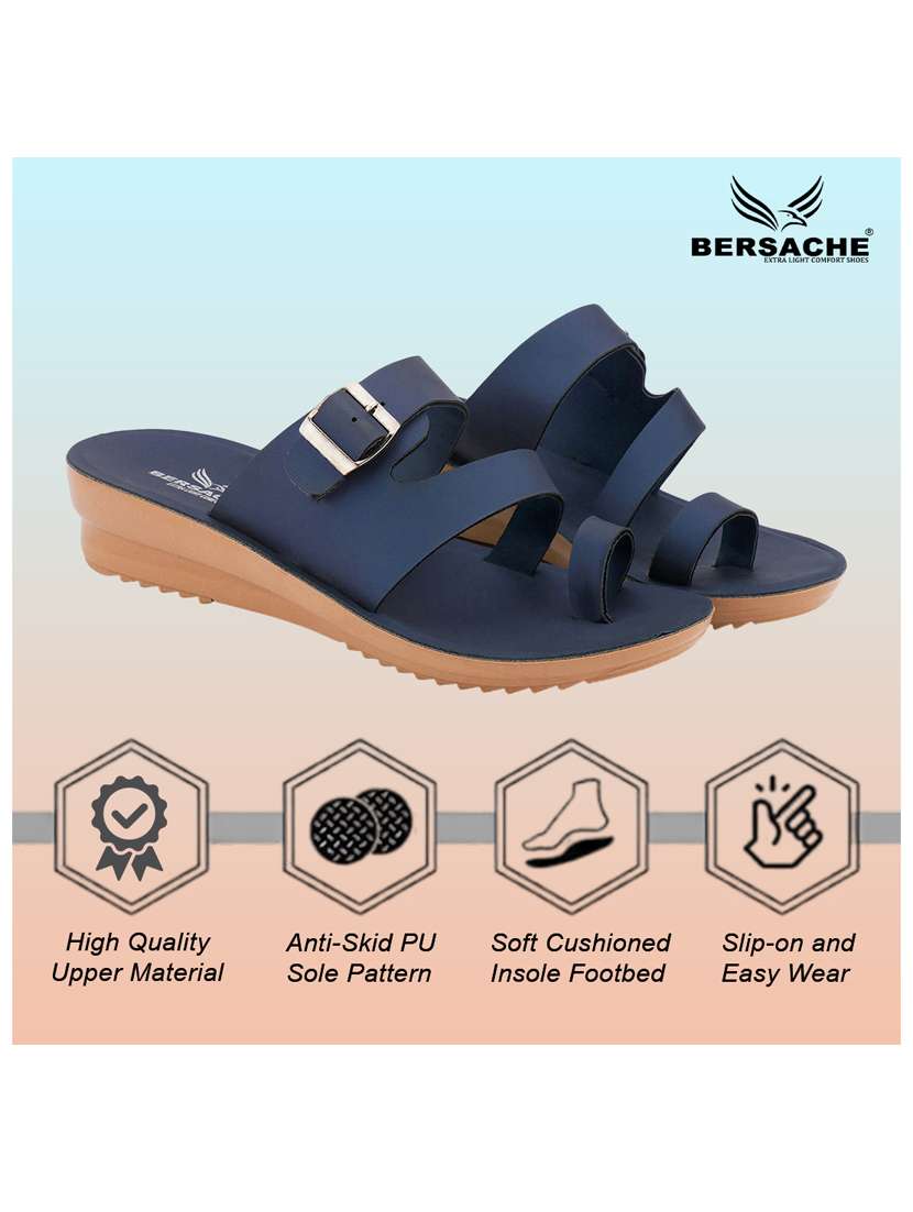 women solid slip on flip flop - 22275518 -  Standard Image - 5