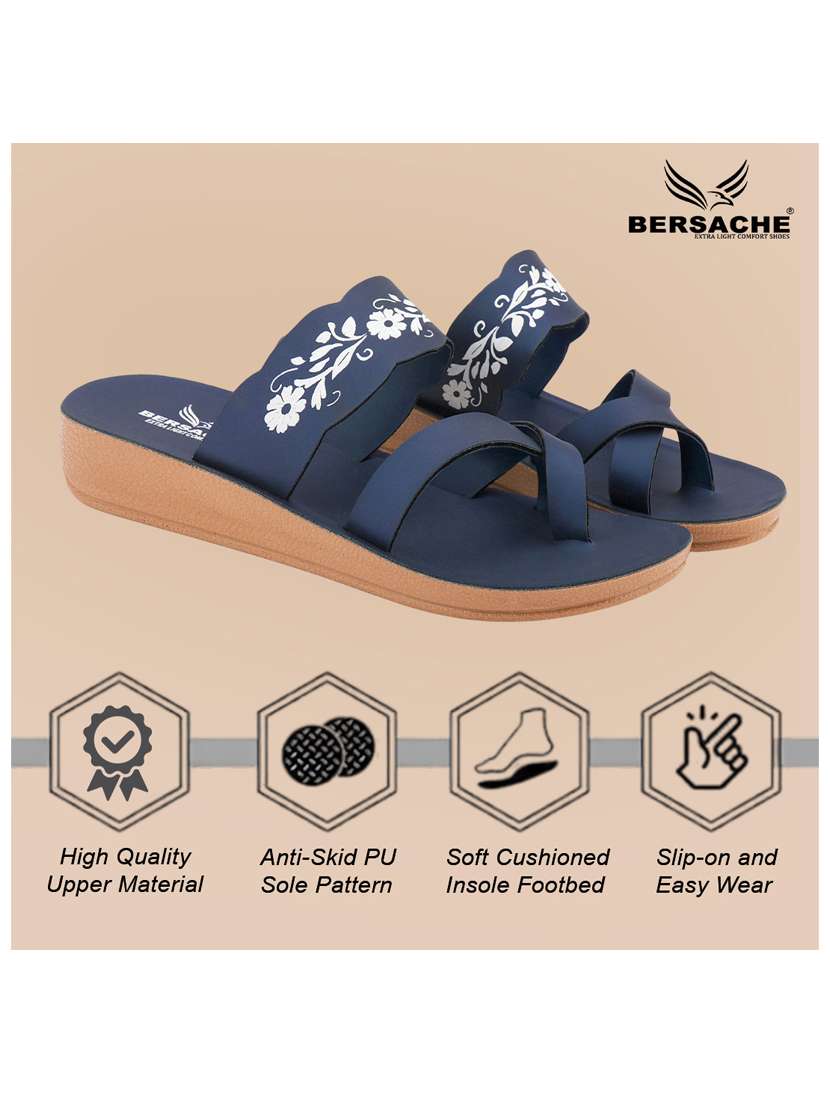 women printed slip on flip flop - 22275562 -  Standard Image - 5