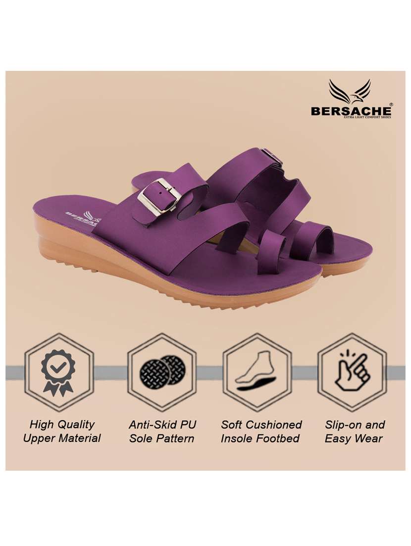 women solid slip on flip flop - 22275565 -  Standard Image - 5