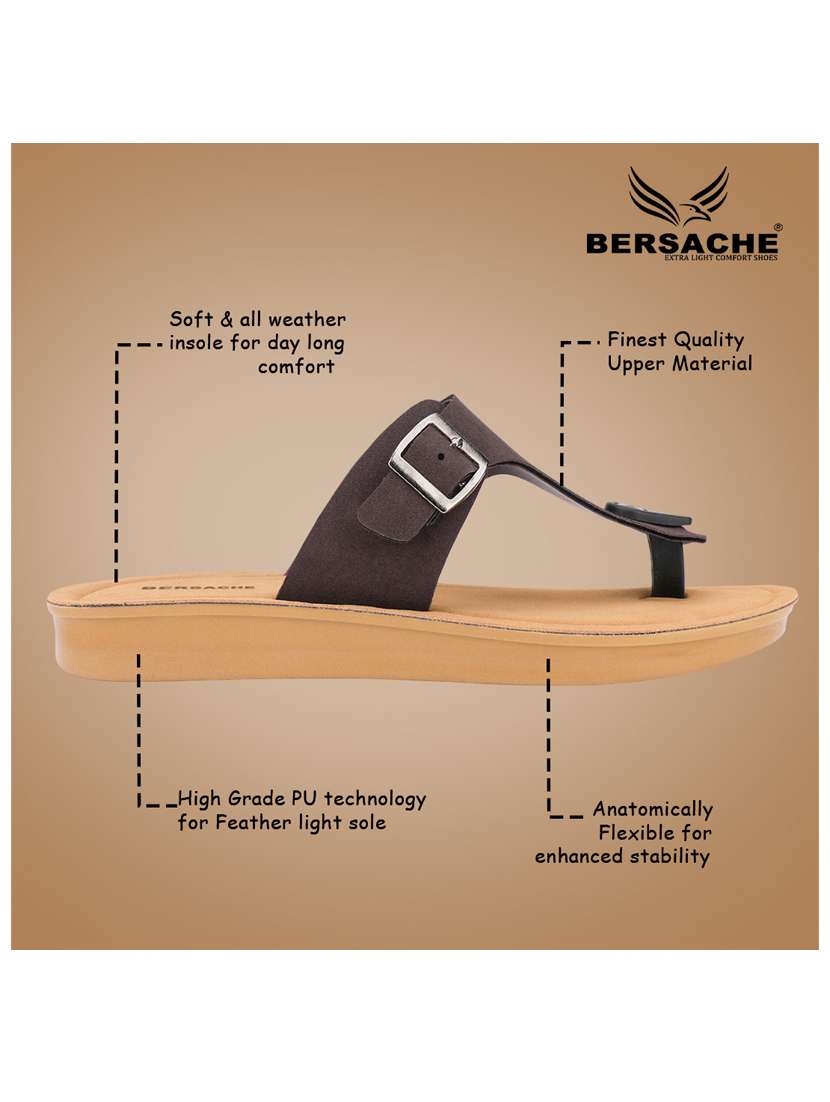 women solid slip on flip flop - 22275576 -  Standard Image - 3